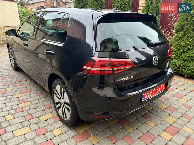 Volkswagen e-Golf 2016