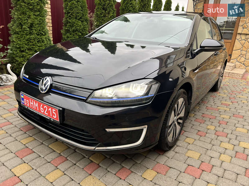 Volkswagen e-Golf 2016