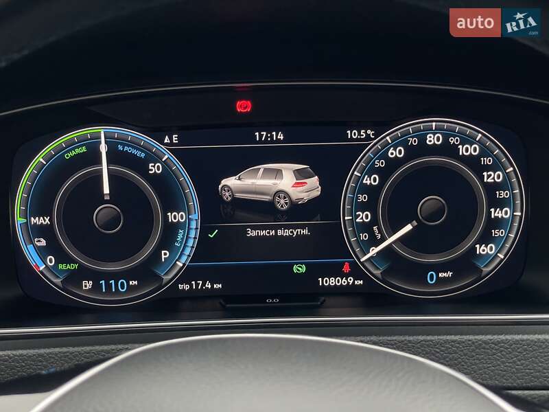 Volkswagen e-Golf 2020