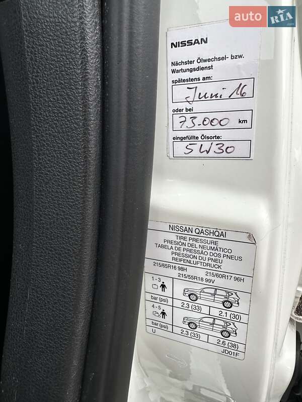 Nissan Qashqai 2012
