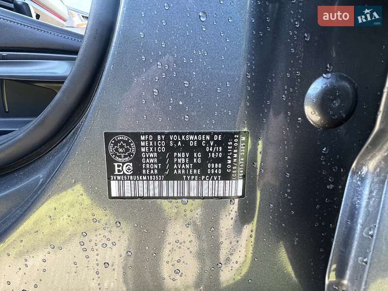 Volkswagen Jetta 2019