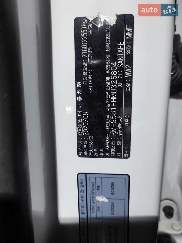 Hyundai Santa FE 2020