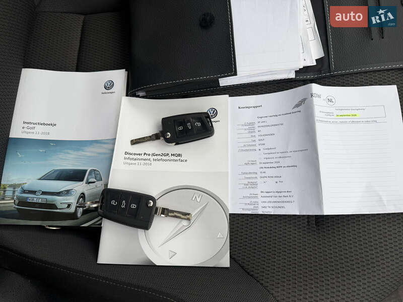 Volkswagen e-Golf 2018