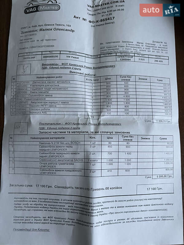 Volkswagen Passat 2015