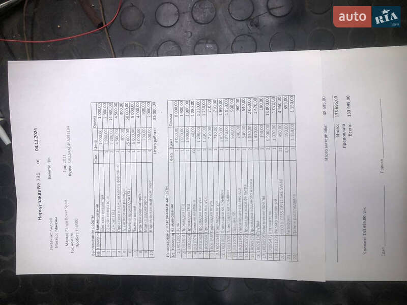 Land Rover Range Rover Sport 2011