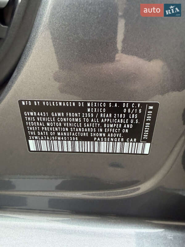 Volkswagen Jetta 2015