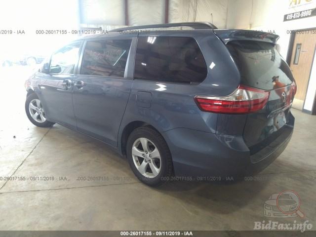 Toyota Sienna 2017 VIN 5TDKZ3DC7HS817477 фото оголошення 47 з 76