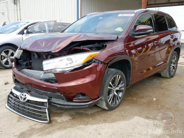 Toyota Highlander 2016 VIN 5TDKKRFH6GS160606 фото оголошення 50 з 81