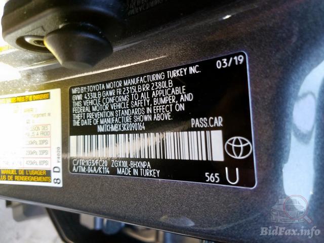 Toyota C-HR 2019 VIN NMTKHMBX3KR090164 фото оголошення 40 з 63