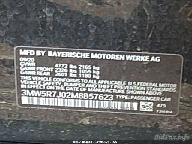 BMW 3 Series 2020 VIN 3MW5R7J02M8B57623 фото оголошення 26 з 65
