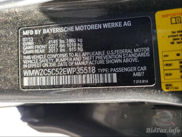 MINI Countryman 2013 VIN WMWZC5C52EWP35518 фото оголошення 18 з 39