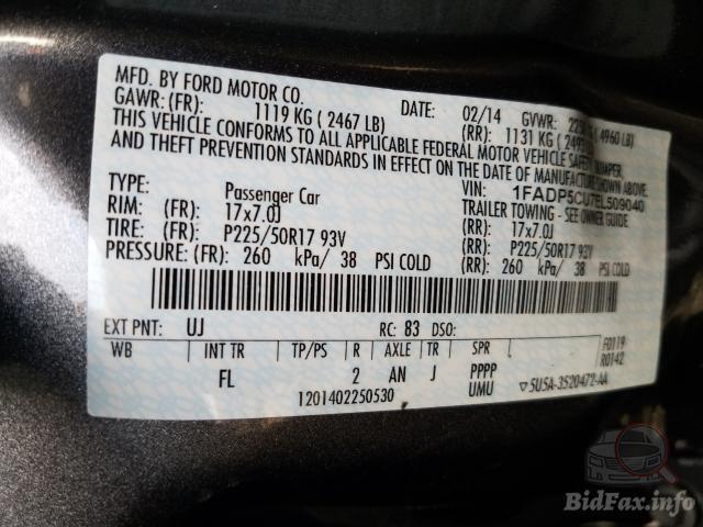 Ford C-Max 2014 VIN 1FADP5CU7EL509040 фото оголошення 36 з 65