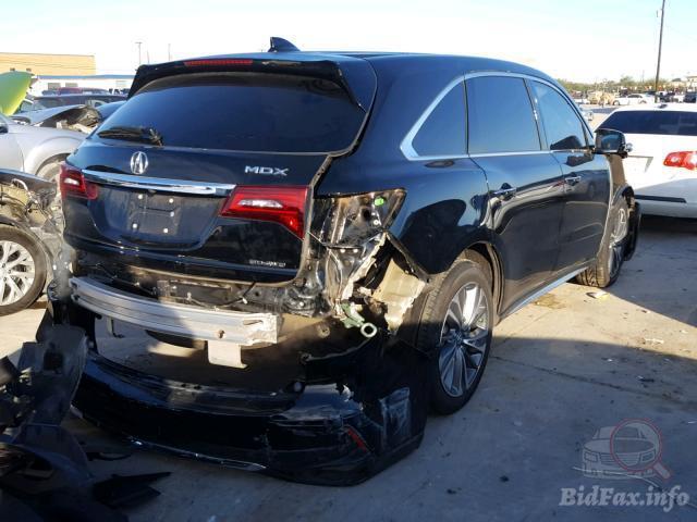 Acura MDX 2016 VIN 5FRYD4H55HB003079 фото оголошення 30 з 53