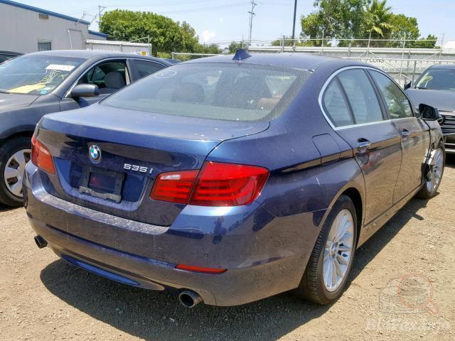 BMW 5 Series 2012 VIN WBAFR7C57DC823686 фото оголошення 19 з 52