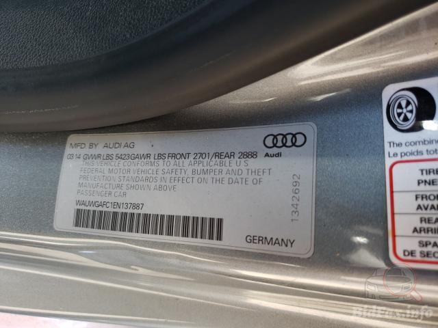 Audi A7 Sportback 2014 VIN WAUWGAFC1EN137887 фото оголошення 47 з 75