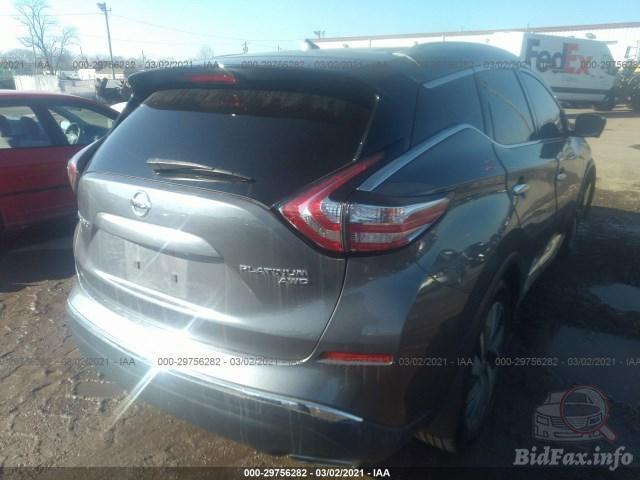 Nissan Murano 2015 VIN 5N1AZ2MHXFN271578 фото оголошення 33 з 65