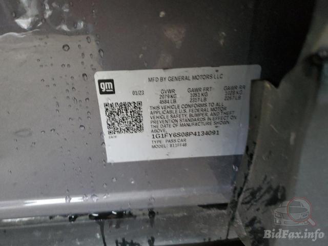 Chevrolet Bolt EUV 2023 VIN 1G1FY6S08P4134091 фото оголошення 42 з 56