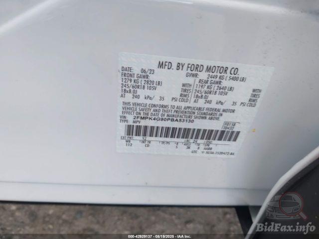 Ford Edge 2023 VIN 2FMPK4G90PBA53130 фото оголошення 24 з 59