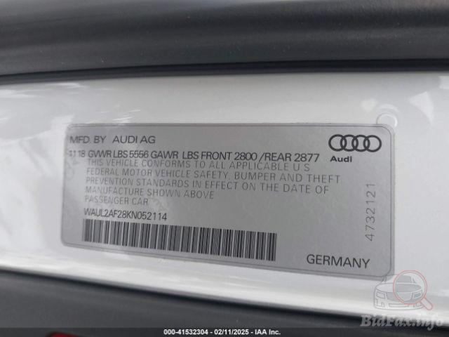 Audi A6 2018 VIN WAUL2AF28KN052114 фото оголошення 48 з 81