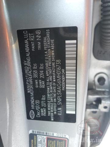 Hyundai Elantra 2020 VIN 5NPLS4AG6MH016738 фото оголошення 41 з 80