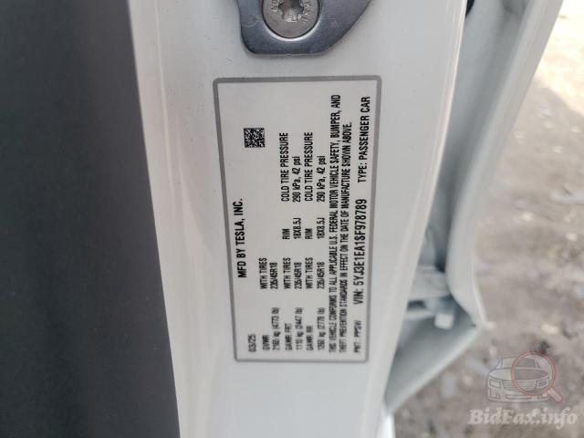 Tesla Model 3 2025 VIN 5YJ3E1EA1SF978789 фото оголошення 23 з 41
