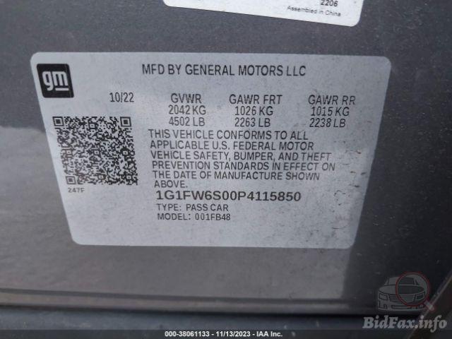 Chevrolet Bolt EV 2022 VIN 1G1FW6S00P4115850 фото оголошення 48 з 73