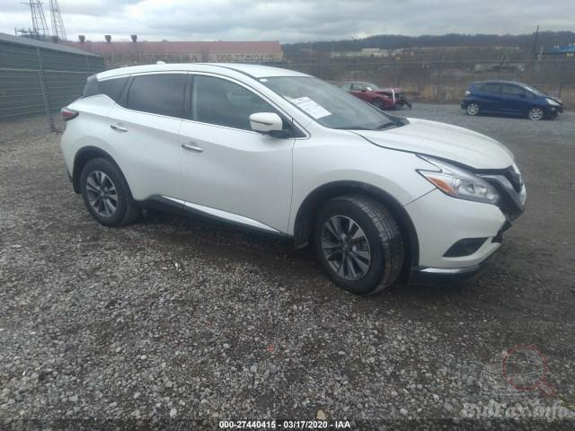 Nissan Murano 2017 VIN 5N1AZ2MH9HN198321 фото оголошення 19 з 57