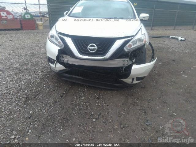 Nissan Murano 2017 VIN 5N1AZ2MH9HN198321 фото оголошення 23 з 57