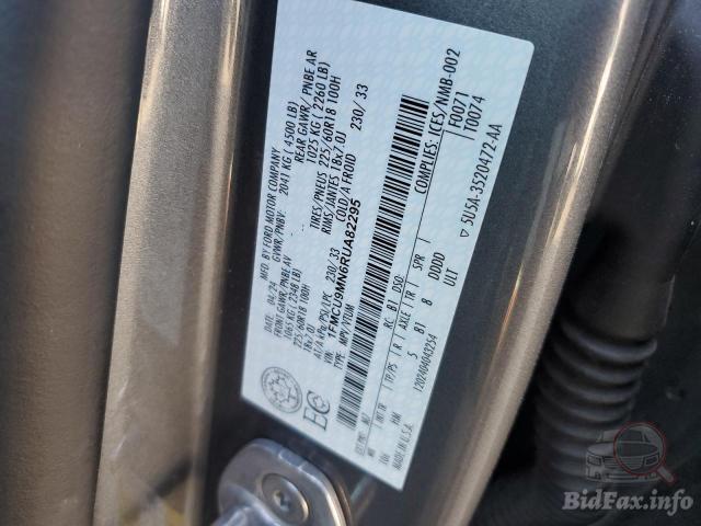Ford Escape 2024 VIN 1FMCU9MN6RUA82295 фото оголошення 64 з 94
