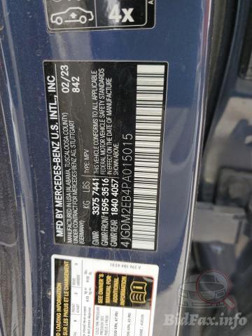 Mercedes-Benz EQS SUV 2023 VIN 4JGDM2EB4PA015015 фото оголошення 34 з 53