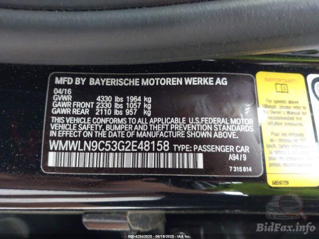 MINI Clubman 2016 VIN WMWLN9C53G2E48158 фото оголошення 35 з 65