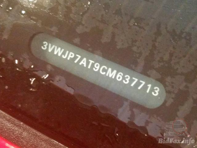 Volkswagen Beetle 2012 VIN 3VWJP7AT9CM637713 фото оголошення 12 з 48
