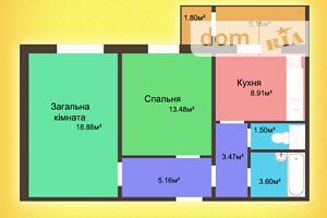 Продаж квартири, Полтава, р‑н. Розсошенці, Вулиця Джерельна