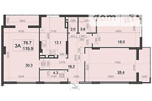 Продажа квартиры, Луцк, р‑н. 33 микрорайон, Соборности проспект, дом 22б