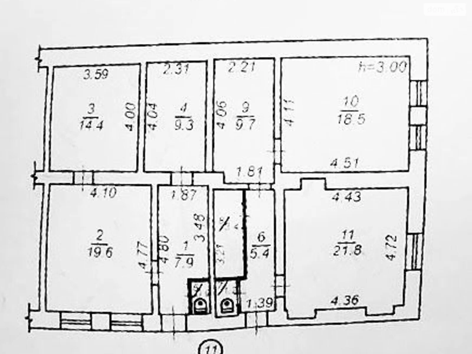 Продается 4-комнатная квартира 112 кв. м в Одессе, ул. Малая Арнаутская, 82