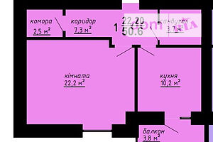 Продажа квартиры, Тернополь, р‑н. Дружба, Кирпичный переулок, дом 1В