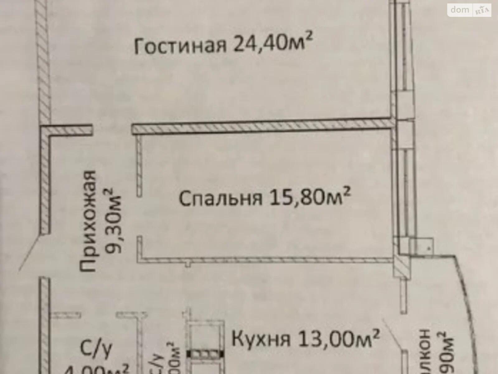 Продается 2-комнатная квартира 70 кв. м в Одессе, ул. Гагарина