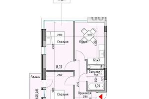 Продажа квартиры, Одесса, р‑н. Черемушки, ул. Радосная, дом 29