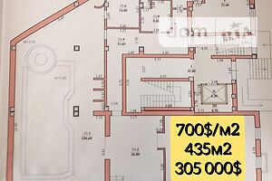 Продається об'єкт сфери послуг 435 кв. м в 6-поверховій будівлі, цена: 304500 $