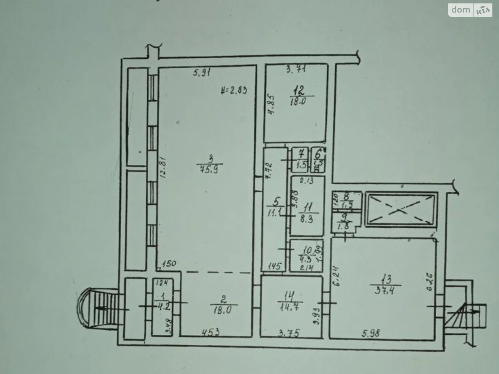 Продается офис 198.6 кв. м в бизнес-центре, цена: 80000 $ - фото 1