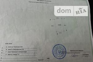 Продаж ділянки під житлову забудову, Одеська, Овідіополь, c. Лиманка, масив Радужний