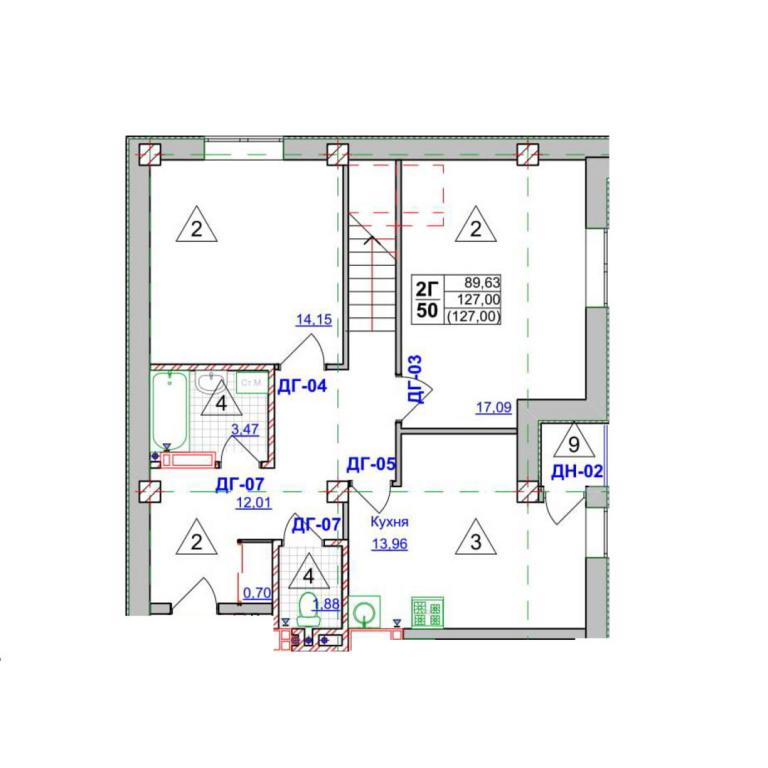 Продается 3-комнатная квартира 127 кв. м в Харькове, ул. Оренбургская, 9