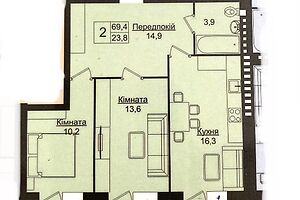Продаж квартири, Тернопіль, р‑н. Кутківці, Тернопільська вулиця