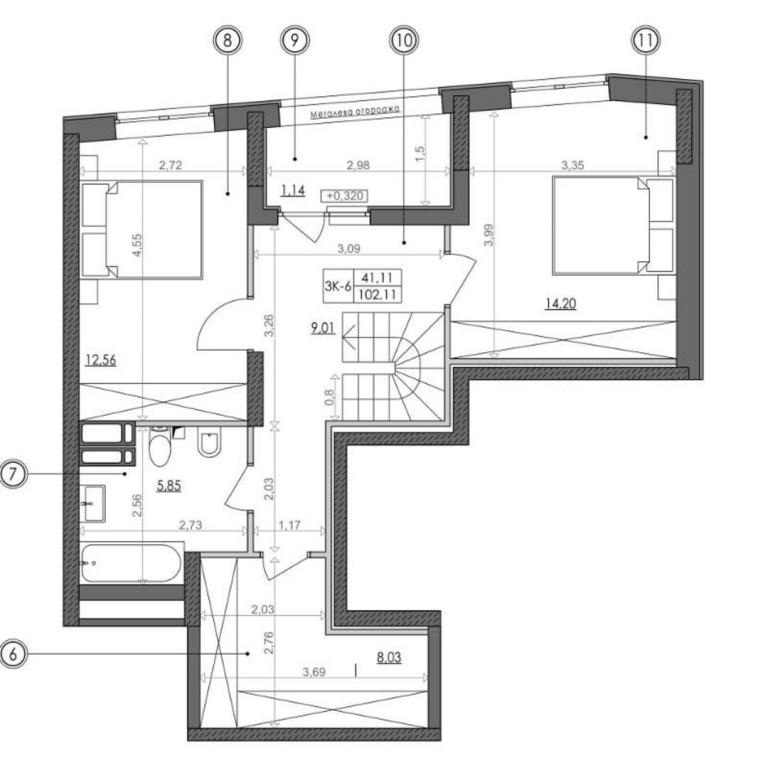 Продается 3-комнатная квартира 103.1 кв. м в Киеве, Столичное шоссе, 2А - фото 1