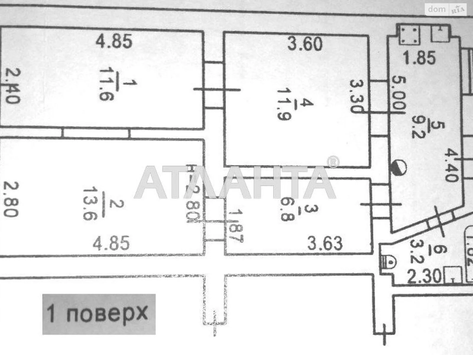 Продается 4-комнатная квартира 74 кв. м в Одессе, ул. Картамышевская