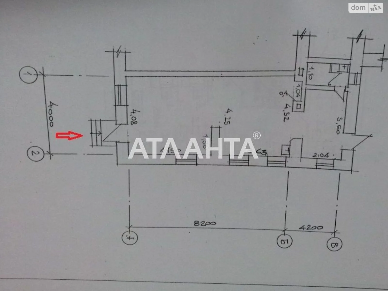 Продається об'єкт сфери послуг 43 кв. м в 1-поверховій будівлі, цена: 32000 $