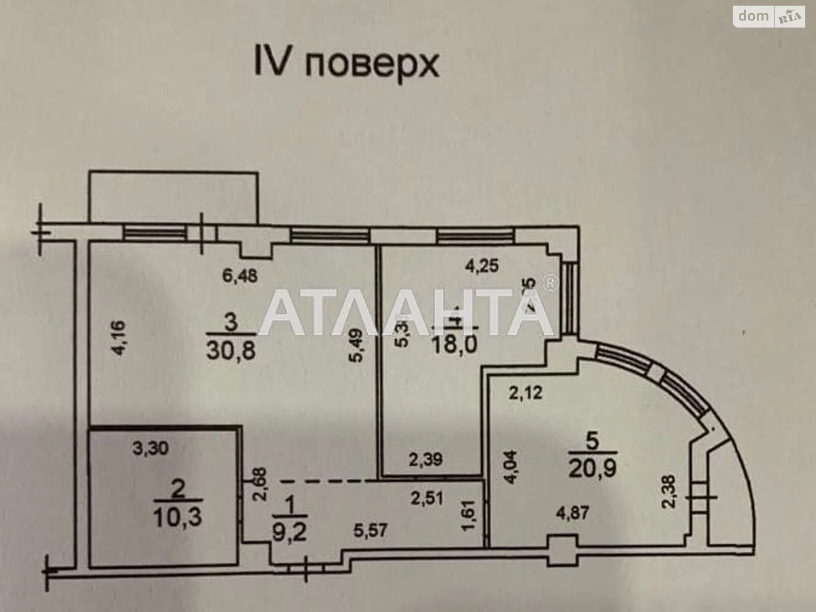 Продается 2-комнатная квартира 91.6 кв. м в Одессе - фото 4