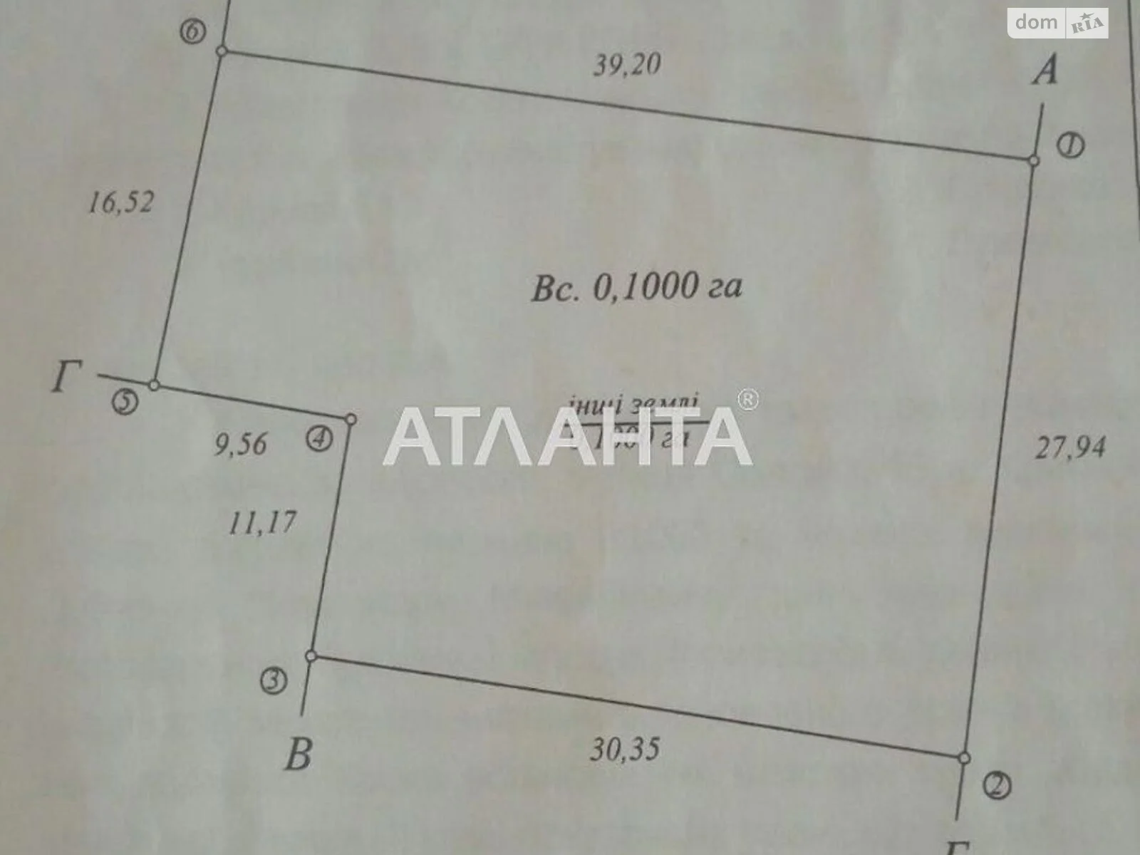 Продається земельна ділянка 10 соток у Одеській області, цена: 10000 $