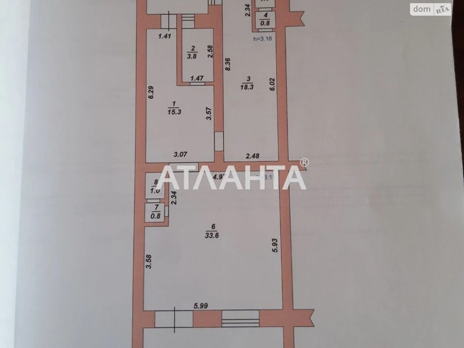 Продается помещения свободного назначения 75 кв. м в 6-этажном здании, цена: 75000 $