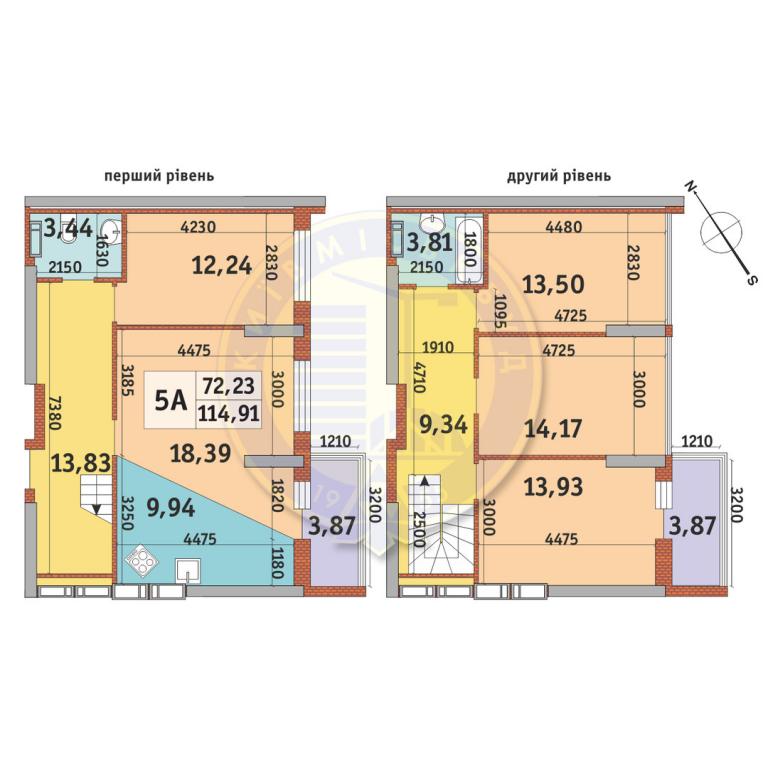 Продается 5-комнатная квартира 114.91 кв. м в Киеве, ул. Петра Радченко, 27